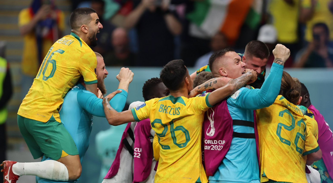 ¡Increíble! La selección de Australia se clasificó a los octavos de final del Mundial Qatar 2022