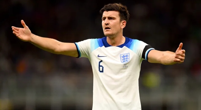 VIDEO: La impresionante ‘skill maradoniana’ de Harry Maguire en los entrenamientos de Inglaterra 