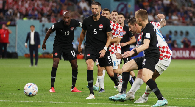 Próximo partido de Croacia y Canadá en esta fase de grupos del mundial de fútbol Catar 2022