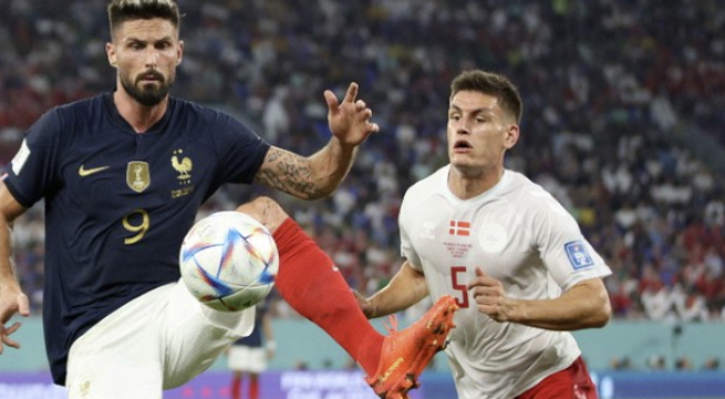 Cómo va el partido entre Francia y Dinamarca: conoce quién va ganando
