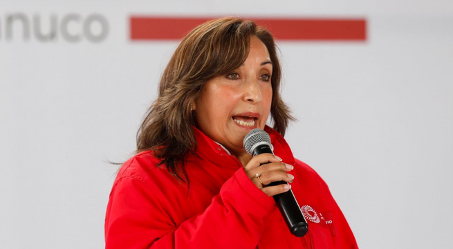 Dina Boluarte sobre protestas: “Reitero mi invocación al diálogo y a deponer la violencia”