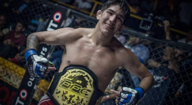 Rolando Bedoya firmó contrato con UFC