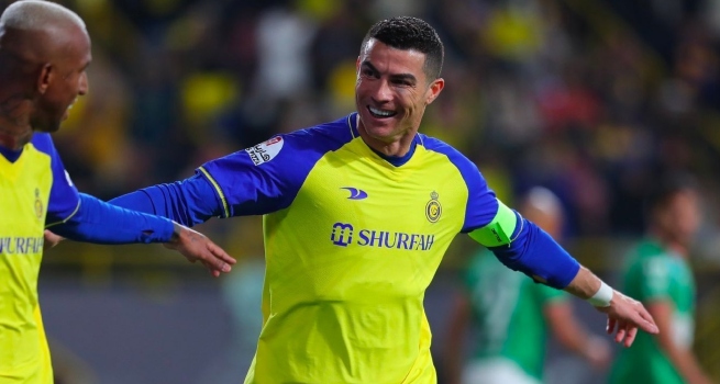 Cristiano Ronaldo marca 4 goles y le da la victoria al Al-Nassr sobre el Al-Wehda