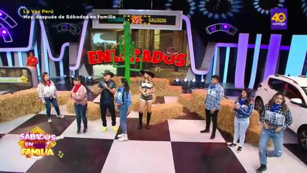 Sábados en Familia: Los Cornelio y los Gallegos jugaron a ‘Enlazados’