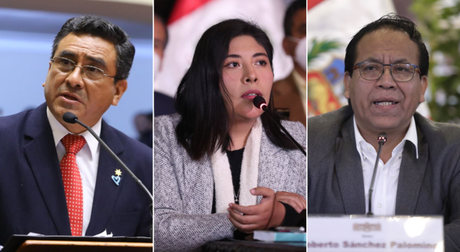 Betssy Chávez: rechazan prisión preventiva contra expremier y exministros Willy Huerta y Roberto Sánchez