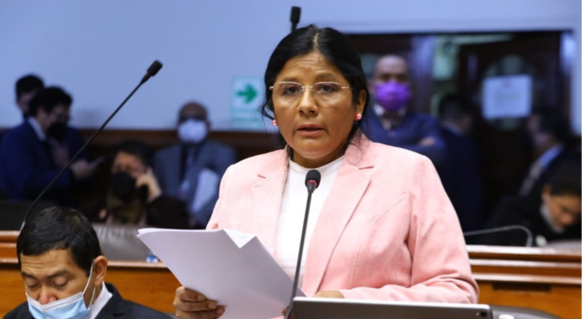 Isabel Cortez: “Esa izquierda que hoy me ataca es la misma que le dio la espalda a Pedro Castillo”
