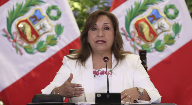 Dina Boluarte sobre adelanto de elecciones: “Ese tema está cerrado, seguiremos trabajando hasta 2026”