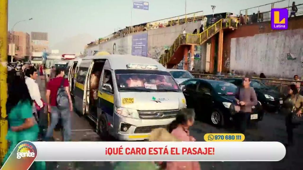 Murió ‘la china’: peruanos gastan en promedio 20 soles diarios en pasajes