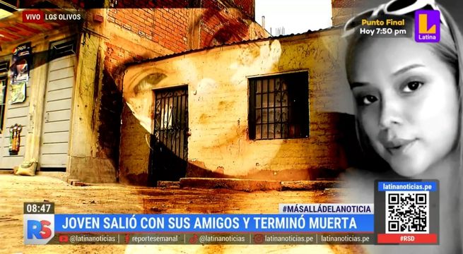 Los Olivos: mujer muere en manos de supuesto amigo