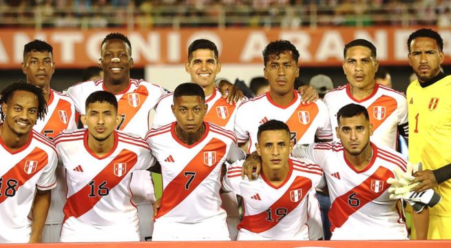 IA determinó si Perú clasificará al Mundial 2026