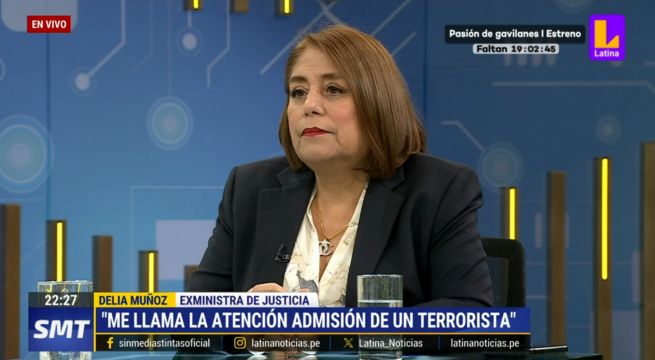 Delia Muñoz cuestiona admisión de denuncia de Víctor Polay: “Ocurre muy pocas veces en el mundo”
