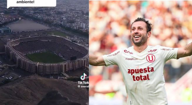 Así se gritó el gol de Calcaterra desde el cerro Puruchuco con hinchas de la U