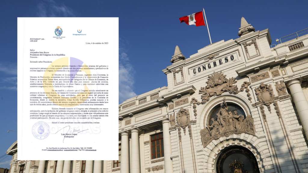 Todo pagado: Congreso cubre gastos de legisladores que viajan a Uruguay