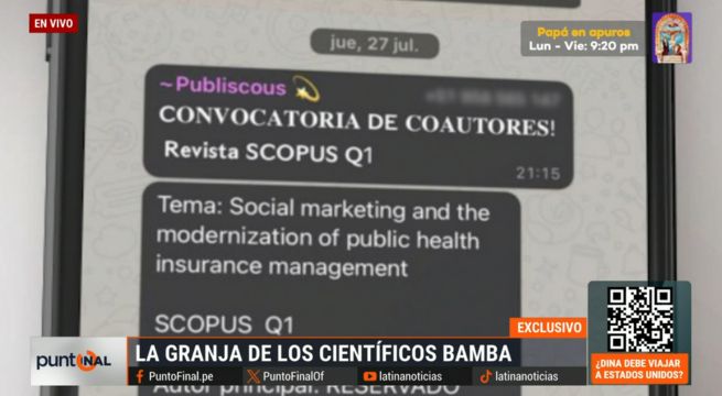 Docentes universitarios pagan por coautorías de trabajos para obtener jugosos bonos