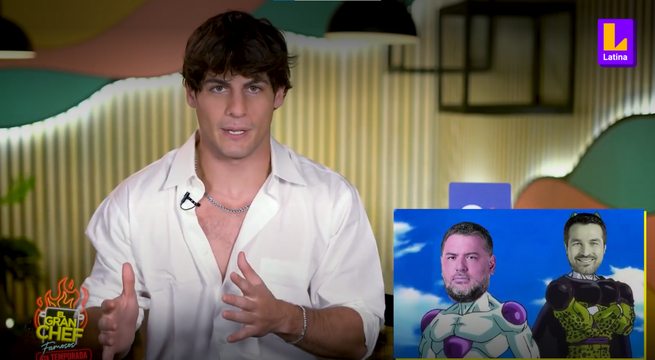 Renato Rossini Jr. compara a Masías y Giacomo con villanos de Dragon Ball en El Gran Chef Famosos