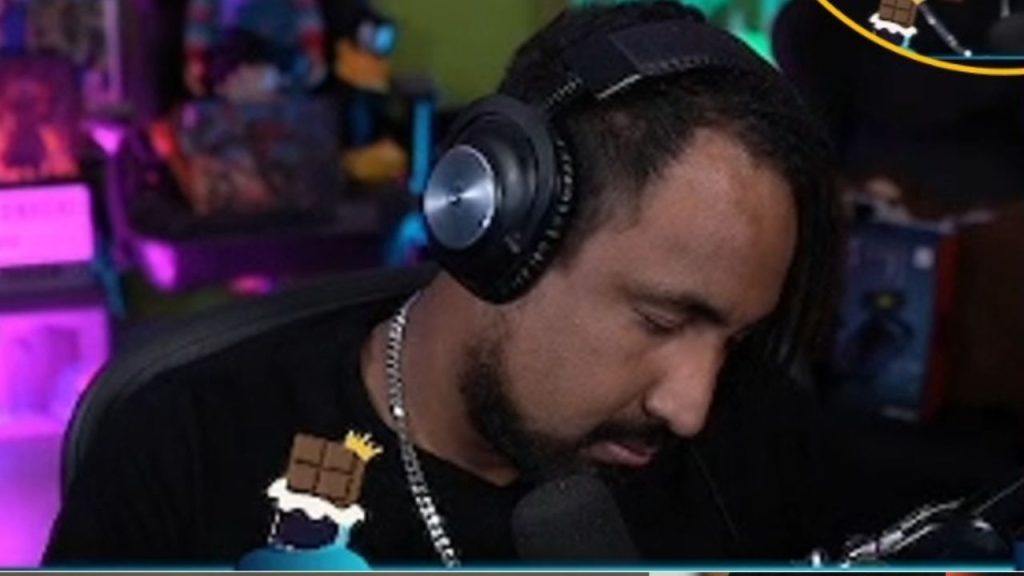 Streamer Mr Choco se queda dormido en plena transmisión y sorprende a sus fans