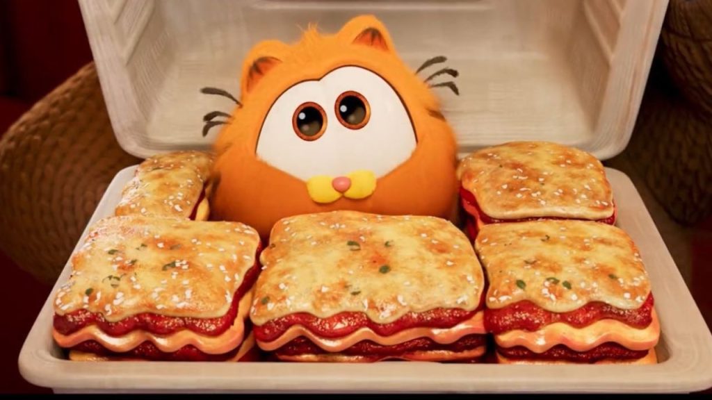 Garfield y la triste razón por la que amaba la lasagna