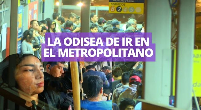 La odisea de viajar en el Metropolitano: cuál es el impacto en la salud mental de los pasajeros | Latina Chequea
