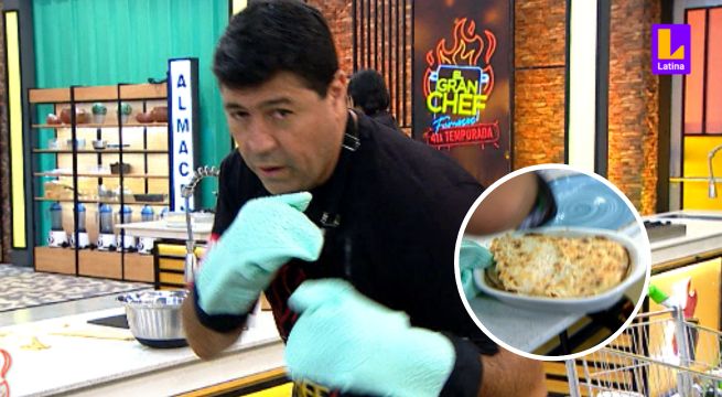 Volvió maldición de Milett: ‘Checho’ Ibarra y el susto que provocó en el jurado con su lasagna en El Gran Chef Famosos