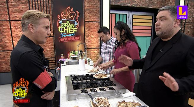 “Tú cocinas mal, yo como peor”: Masías decepcionado con lasagna cruda de Renato Rossini para El Gran Chef Famosos