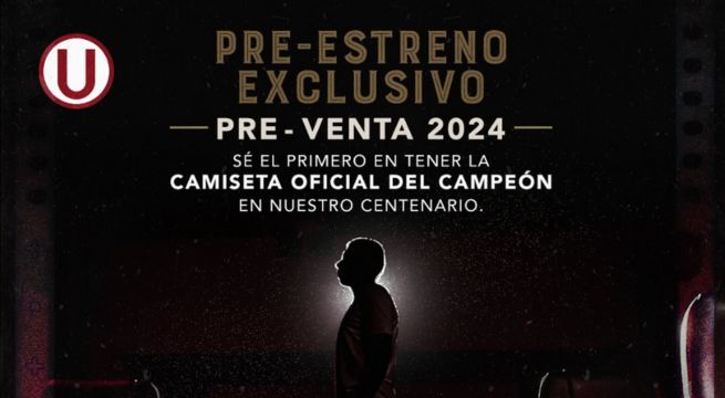 Universitario presentará su nueva camiseta 2024: precio, cómo y dónde comprarla
