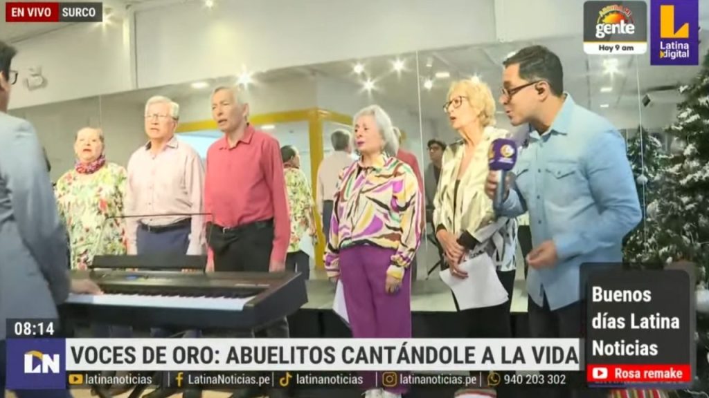Grandes Amigos: Adultos mayores del grupo “Voces de oro” le cantan a la vida