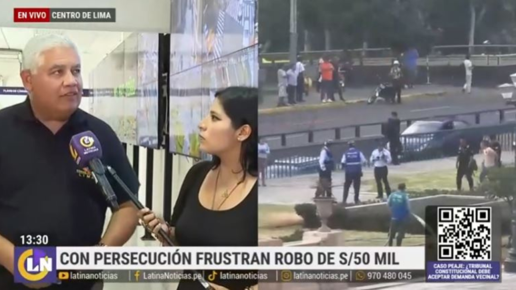 Policía frustra asalto a pareja que había retirado más de S/50 mil | VIDEO 