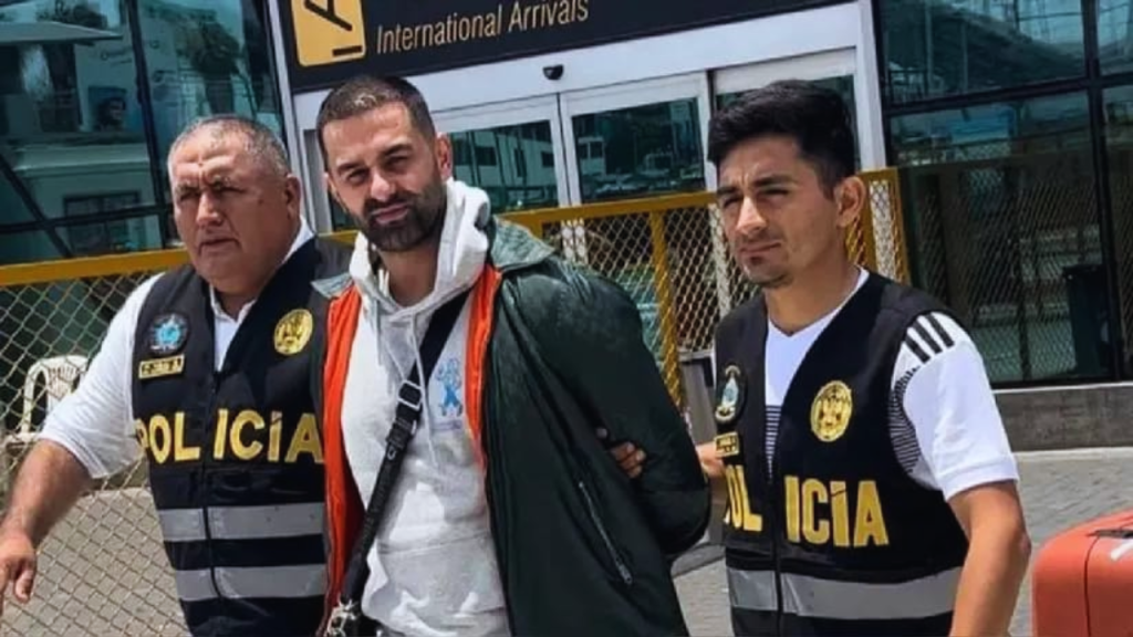 Capturan a ciudadano albanés buscado en Francia por narcotráfico en aeropuerto Jorge Chávez