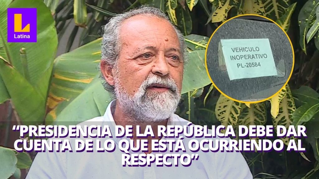Exviceministro sobre falta de 400 patrulleros en la PNP: “Eso supone la declaración de estado de emergencia”