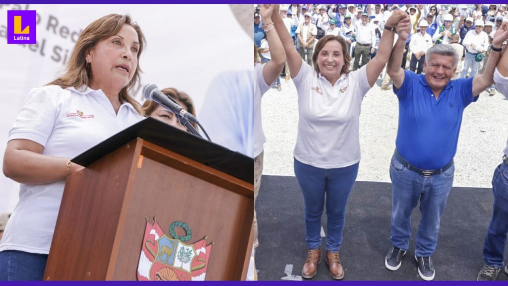 Dina Boluarte: “Acuña, usted es el papá de La Libertad, y yo soy la mamá de todo el Perú”