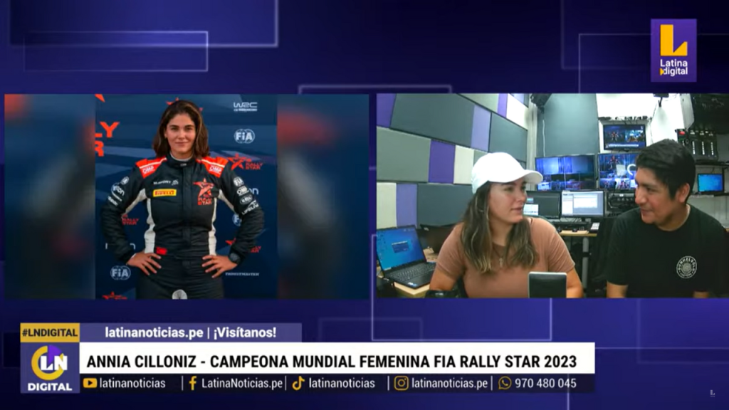 Campeona mundial FIA Rally Star 2023 Annia Cilloniz: “Ser deportista en el Perú no es fácil” | Entrevista