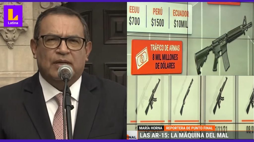 Gobierno ordena a Sucamec investigar uso de fusil peruano AR-15 en asesinato de candidato ecuatoriano
