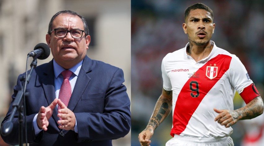 Alberto Otárola sobre Paolo Guerrero: “Nos solidarizamos con su familia, tienen a la policía a su disposición”