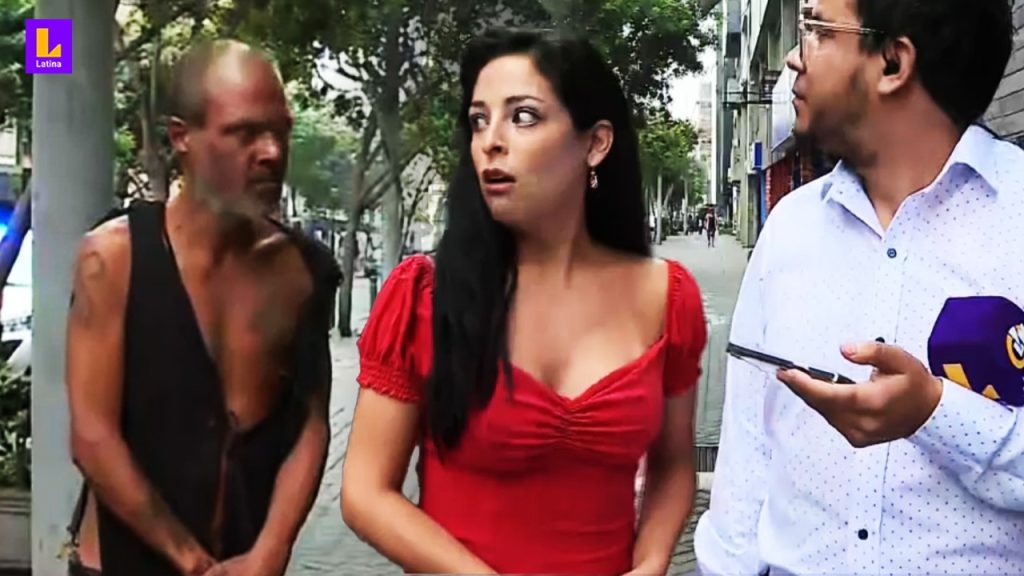 Andrea Luna: así reaccionó al recibir insulto cuando denunciaba robo de su camioneta en TV