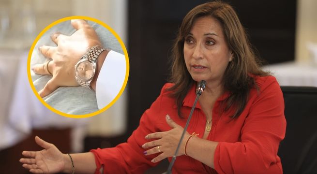 Dina Boluarte denuncia “acoso sistemático” tras ‘caso Rolex’