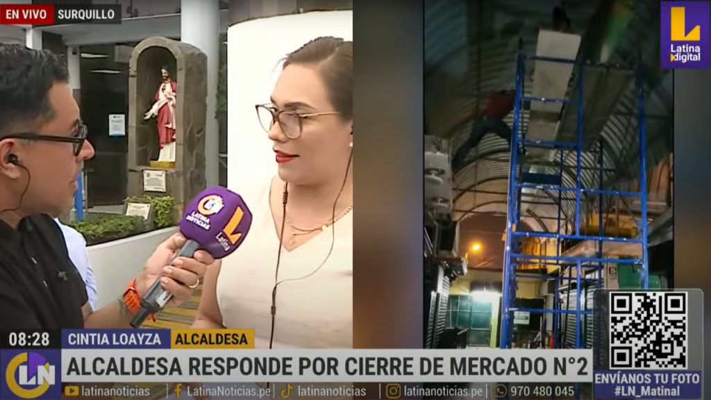 Alcaldesa de Surquillo sobre cierre del Mercado N°2: “Si de mí dependiera, abriría mañana”