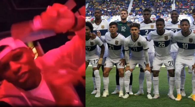Jugadores de Ecuador son captados en ‘Night Club’ tras perder con Italia: esto dijo la Federación
