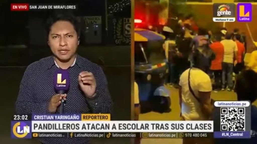 Pandilleros apuñalan a escolares a pocos metros de su colegio | VIDEO 