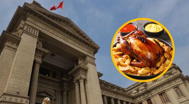 Hombre compra dos pollos a la brasa con tarjeta ajena y lo condenan a prisión