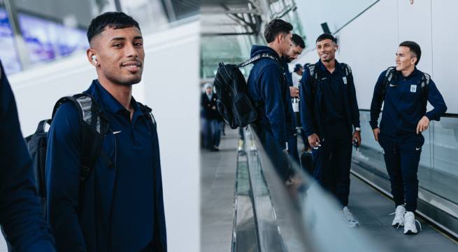 En busca de un buen resultado: Alianza Lima llegó a Chile con miras al duelo ante Colo Colo