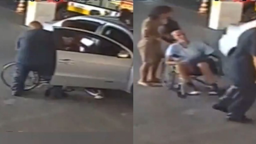 El preciso instante en que mujer ingresó cadáver para solicitar préstamo | VIDEO