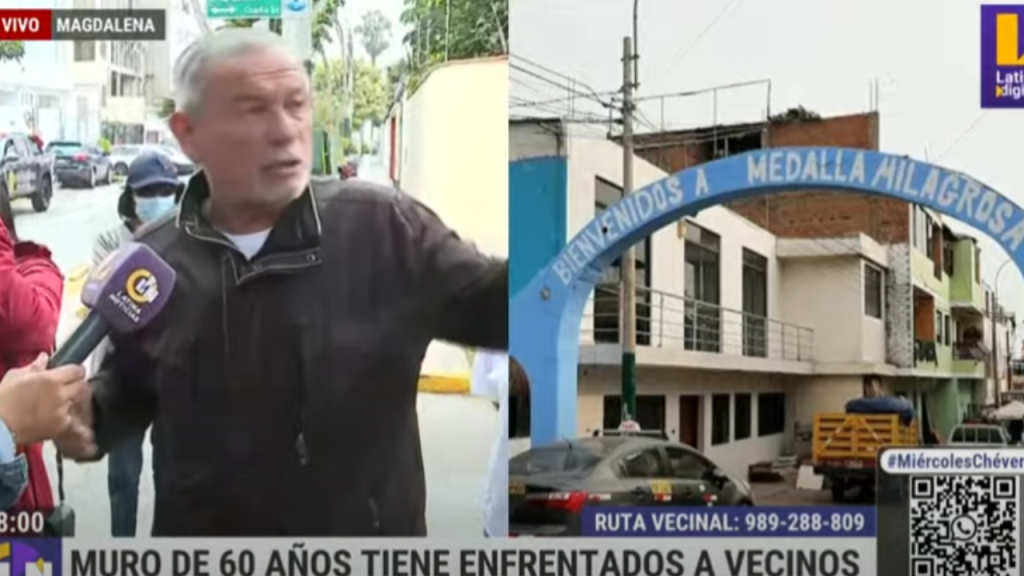 Magdalena: vecinos enfrentados por el “muro de la discordia”