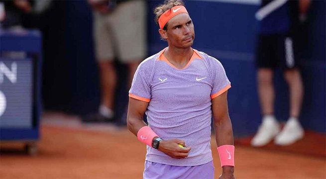 Rafael Nadal fue eliminado del Abierto de Barcelona