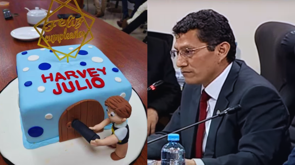 Harvey Colchado: “No tiene nada de malo esa torta. Ha sido utilizada como un pretexto para sacarme y lo lograron”