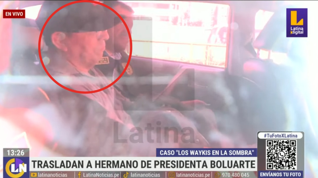 Así fue la salida y traslado de Nicanor Boluarte de su vivienda a Prefectura