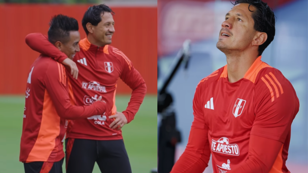Lapadula ya está en el Perú y así se reencontró con la ‘Bicolor’