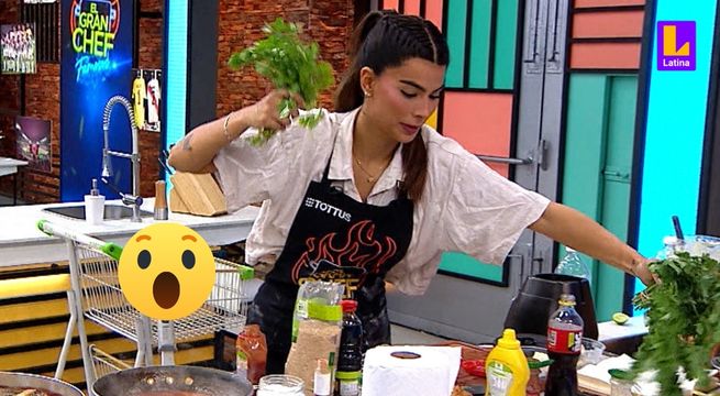 El Gran Chef Famosos: Ivana AÚN NO sabe diferenciar el ¿culantro del perejil?