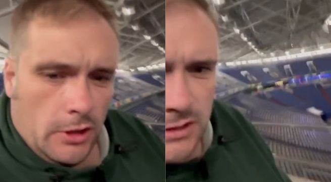 Eurocopa 2024: fanático inglés despierta en el estadio tras dormirse en el debut de su selección