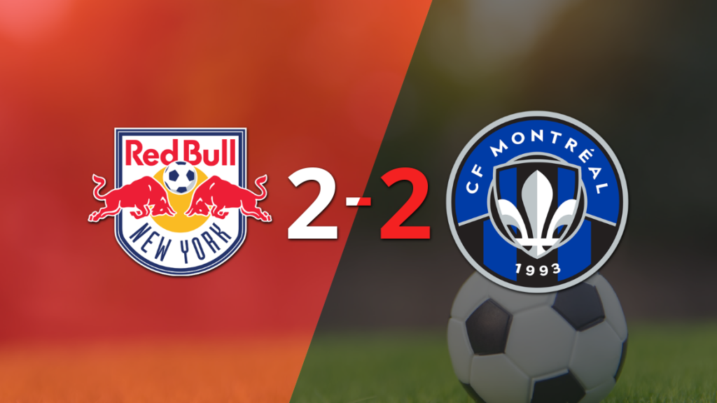 Con dos goles de Josef Martínez, CF Montréal igualó ante New York Red Bulls