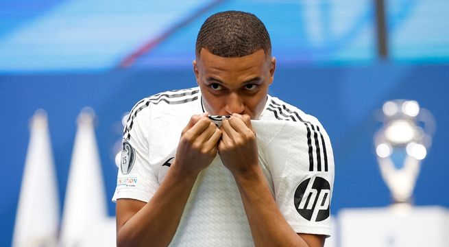 Así fue la presentación de Mbappé como nuevo jugador del Real Madrid | VIDEO